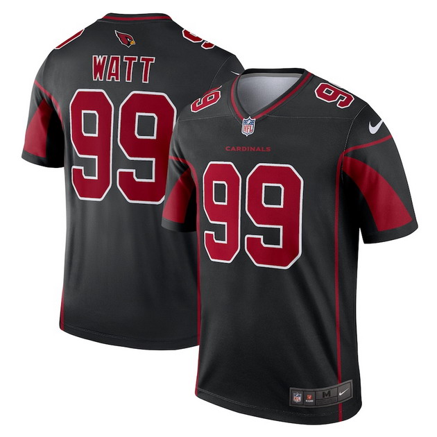 mens nike jj watt black arizona cardinals legend player jersey